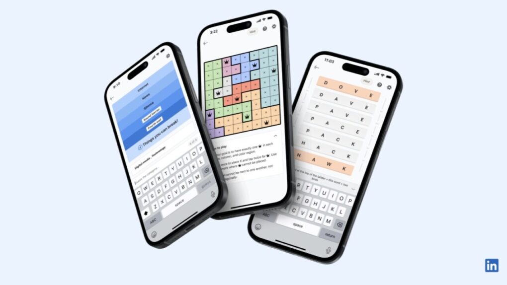 LinkedIn merakla beklenen üç bulmaca oyununu tanıttı!