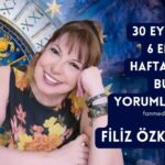 FİLİZ ÖZKOL…30 EYLÜL 6 EKİM HAFTALIK BURÇ YORUMLARI